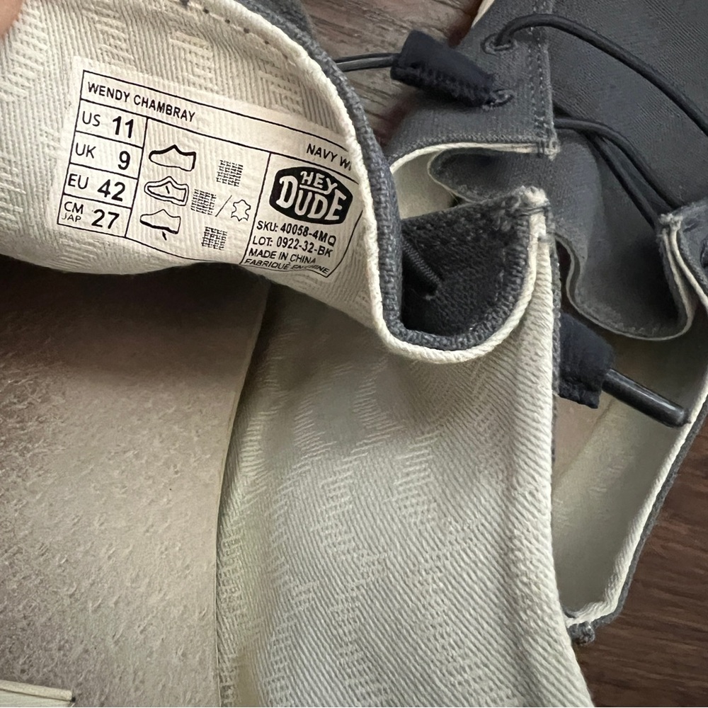 Hey Dude Wendy Chambray Loafers - Picture 3 of 6
